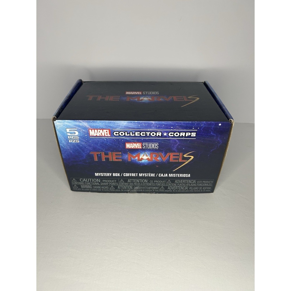 Marvel Collector Corps Box - The Marvels Funko POP! #1265, #1266 Shirt Size 2XL